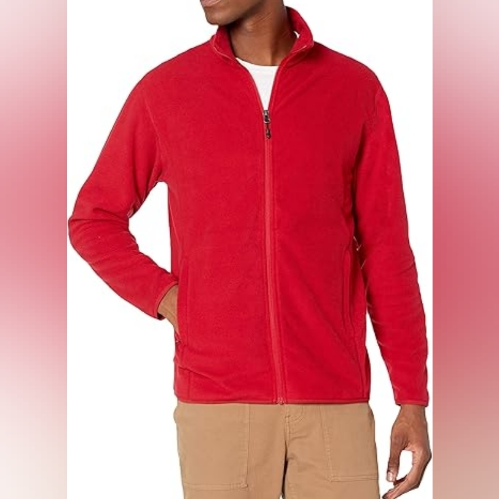 Men's Polar Fleece Full Zip Pullover